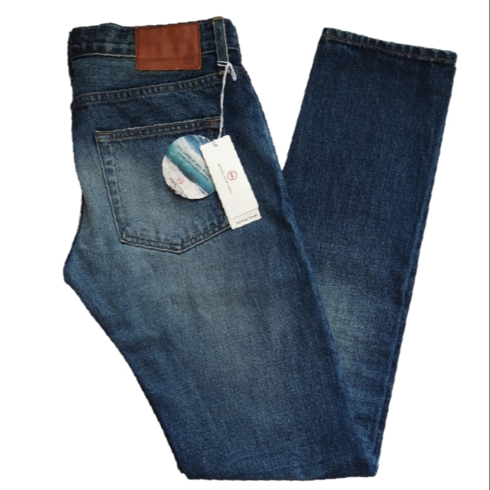 AG Jeans The Dylan Slim Skinny Medium Wash Blue Salvage denim Men's Size 30